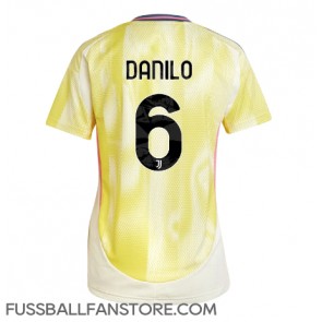 Juventus Danilo Luiz #6 Replik Auswärtstrikot Damen 2024-25 Kurzarm